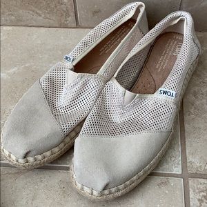 Toms espadrille flats size 8.5